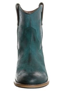 Bronx Cowboy/Biker boots   petrol