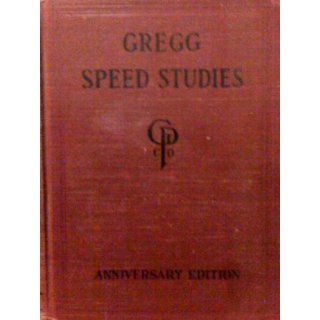 Gregg Speed Studies Anniversary Edition John Robert Gregg Books