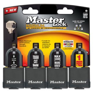 Master Lock 3.5 in Key Padlock