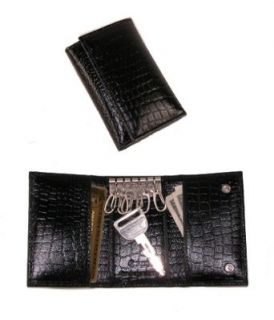 Croc Print Leather Key Case and Card Holder by Winn at  Mens Clothing store
