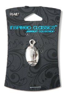 Plaid Inspired Classic Jewelry Feetball Charm