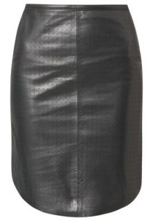 Villain   AMBER   Leather skirt   grey