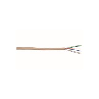 Coleman Cable 250 ft 24/3 CAT 3 Beige Data Cable
