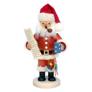 Alexander Taron Wood Santa with Wish Ornament