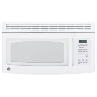GE 1.7 cu ft Over the Range Microwave with Sensor Cooking Controls (White) (Common 30 in; Actual 29.875 in)