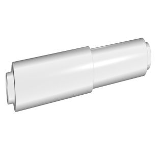 Style Selections Seton White Surface Mount Toilet Paper Holder