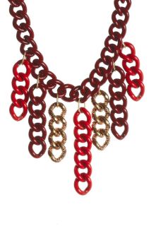 Vanessa Baroni   CHANDELIER   Necklace   red