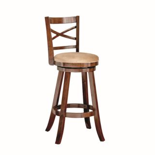 Style Selections Warm Brown 42 in Bar Stool