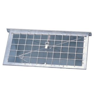 Air Vent Mill Aluminum Foundation Vent (Fits Opening 16 in x 8 in; Actual 17 in x 7.75 in x 1.75 in)