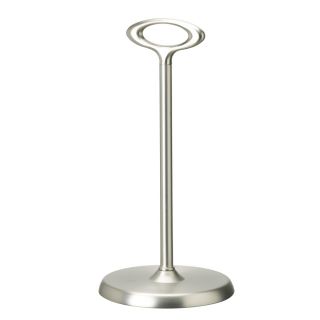Umbra Plated Base Tube and Finial Paper Towel Holder