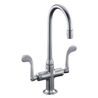 KOHLER Essex Vibrant Stainless High Arc Kitchen Faucet