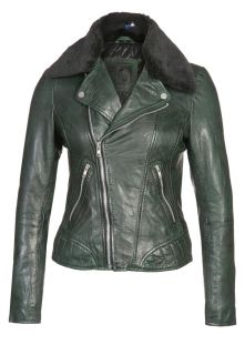 Korintage   Leather jacket   green