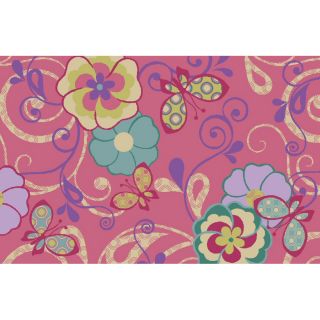 Shaw Living Sweet Quilt Rectangular Multicolor Accent Rug