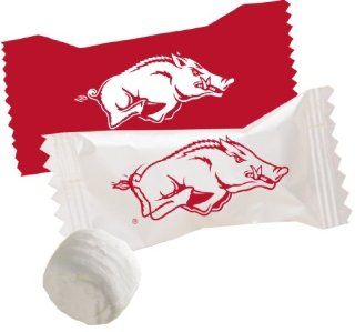 Hospitality Sports Mints Arkansas Razorbacks, 7 Ounce Bags (Pack of 12)  Candy Mints  Grocery & Gourmet Food