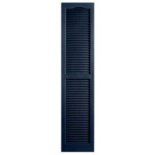 Alpha 2 Pack Royal Louvered Vinyl Exterior Shutters (Common 71 in x 14 in; Actual 70.06 in x 13.75 in)