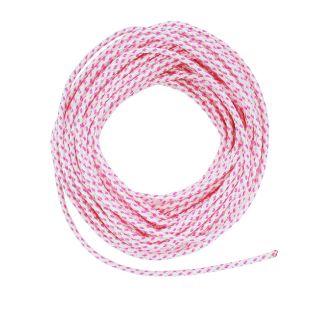 Lehigh 3/16 in x 50 ft White Braided Polyester Rope