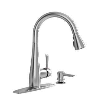 American Standard Olvera Stainless Steel 1 Handle Pull Down Kitchen Faucet
