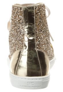 Elisabetta Franchi High top trainers   gold