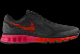 Nike Air Max 2014 iD Custom Boys Running Shoes (3.5y 6y)   Black