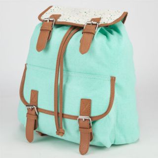Daisy Crochet Backpack Mint One Size For Women 240482523
