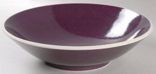Sasaki China Colorstone Plum (Texture,Glossy) 9 Round Vegetable Bowl, Fine Chin