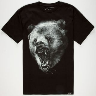 Grizzly Mens T Shrit Black In Sizes Small, Xx Large, Medium, X Large, Larg