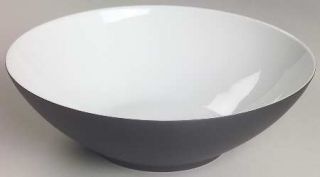 Rosenthal   Continental Charcoal 8 Round Vegetable Bowl, Fine China Dinnerware