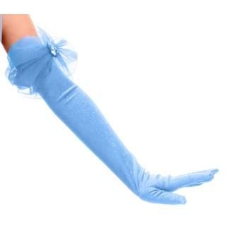 Blue Princess Gloves (Child)