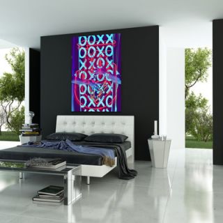 Salty & Sweet XOXO Graphic Art on Canvas SS049 Size 16 H x 24 W x 2 D