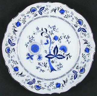Sone Blue Onion Dinner Plate, Fine China Dinnerware   Blue Onion And Flowers Rim