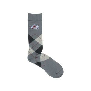 Colorado Avalanche For Bare Feet Argyle Dress Sock