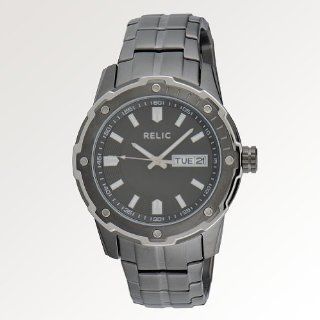 Relic Men's Diver Date Gunmetal Watch Watches