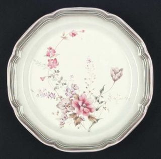 Mikasa Autumn Vale Dinner Plate, Fine China Dinnerware   Country Estate,Pink & G