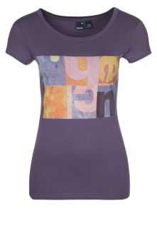 Bench   GRIDLOCK   Print T shirt   purple