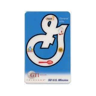 Collectible Phone Card 50m Large General Mills Logo With Yoplait, Betty Crocker, Etc. SAMPLE  Other Products  