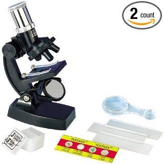Elenco EDU 41003/CS2 Casepack of 2 100x • 200x • 300x Microscope Set