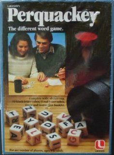 1982 Lakeside's Perquackey the Different Word Game Toys & Games
