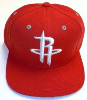 NBA Houston Rockets Flat Bill Snapback Adidas Hat   Osfa   NF62Z  Sports Fan Baseball Caps  Sports & Outdoors