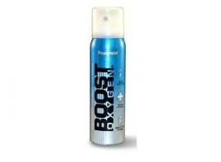Boost Oxygen Natural Energy 4oz. in a Can (Peppermint) Health & Personal Care