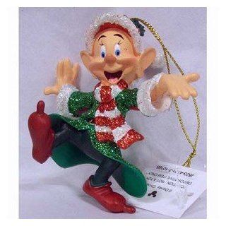 Disney Holiday Snow White Dopey Glitter Ornament   Disney Theme Parks Exclusive & Limited Availability  Decorative Hanging Ornaments  