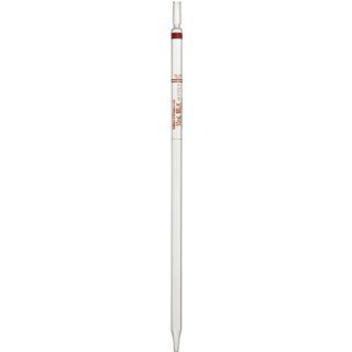 Kimax 37079 10 Glass Reusable Bacteriological Pipet, 300mm Overall Length, 10mL Capacity (Case of 12) Science Lab Bacteriological Pipettes