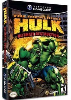 The Incredible Hulk Ultimate Destruction   Gamecube Unknown Video Games