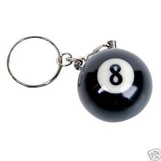 32 PACK EIGHT 8 BALL POOL / BILLIARDS KEYCHAINS NEW  Other Products  