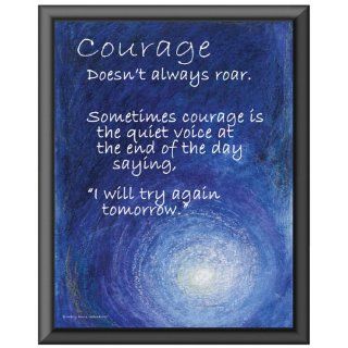 Courage Doesn't Always Roar Plaque or Sign   Decorative Plaques