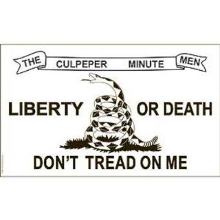 Liberty Or Death Don't Tread On Me Flag 3ft x 5ft  Outdoor Flags  Patio, Lawn & Garden