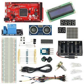 Sainsmart DUE SAM3X8E Cortex M3 Starter with C SR04 + Relay for Arduino PDF Projects (Tutorial Instruction Manual on Basic Arduino Projects Provided) Computers & Accessories