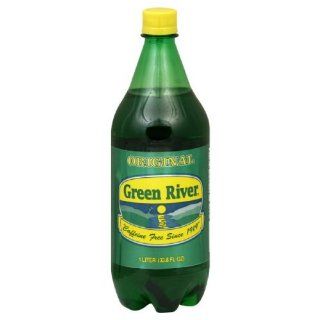 Green River Soda Soda, 33.8100 ounces (Pack of15)  Soda Soft Drinks  Grocery & Gourmet Food
