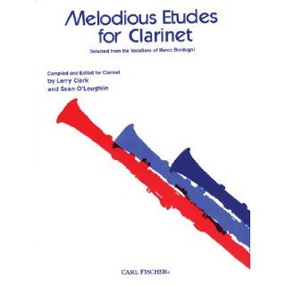 Melodious Etudes for Clarinet Sean O'Loughlin, Larry Clark 9790060935329 Books