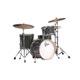 Gretsch Catalina Club 4 Piece Drum Set   Galaxy Black Sparkle Musical Instruments