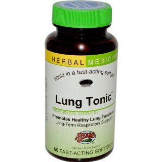 Lung Tonic   60 softgels,(Herbs ETC) Health & Personal Care